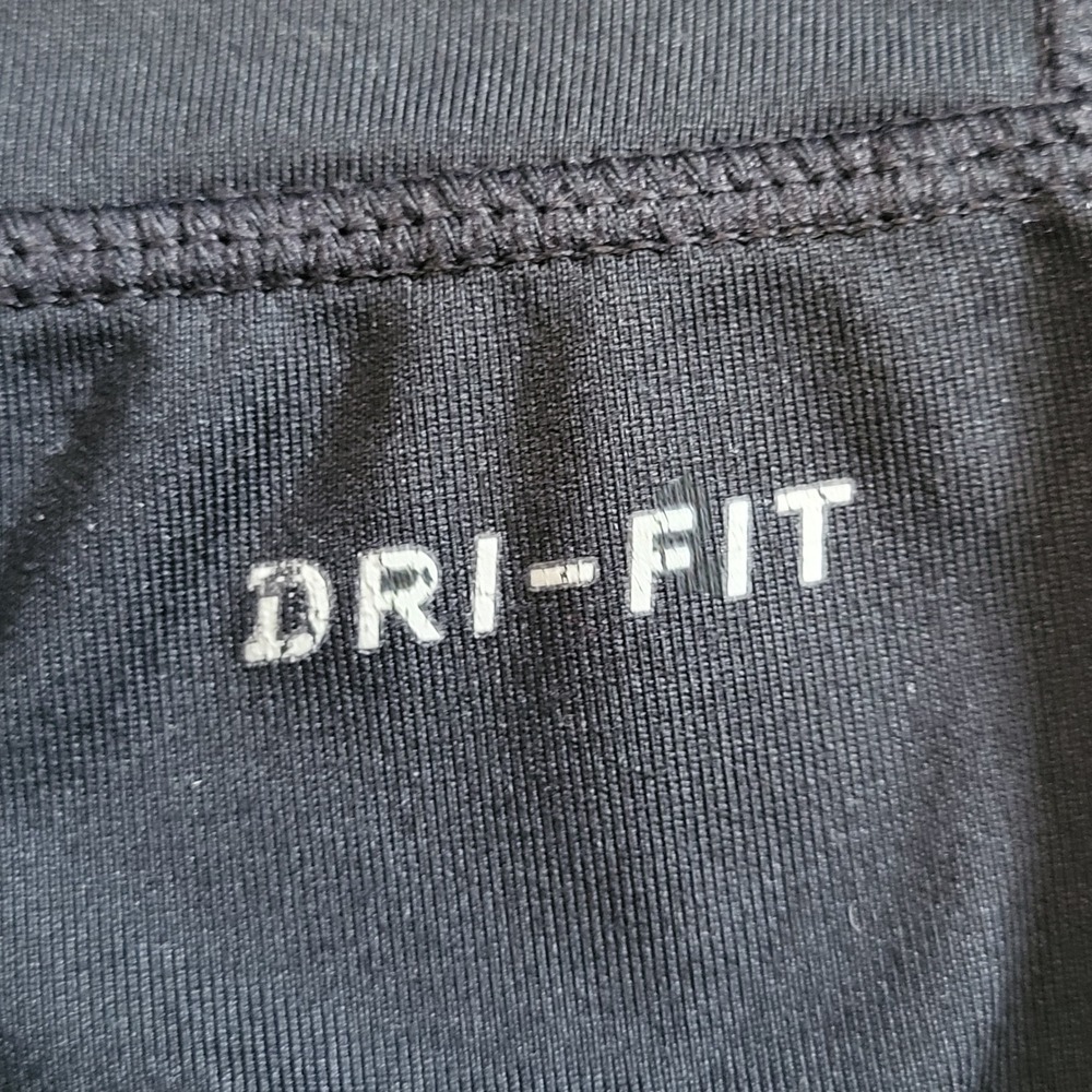 Nike Outfit Womens Dri-FIT Sports Bra Crop Leggings Set Blue Black Gym Medium - Picture 9 of 9